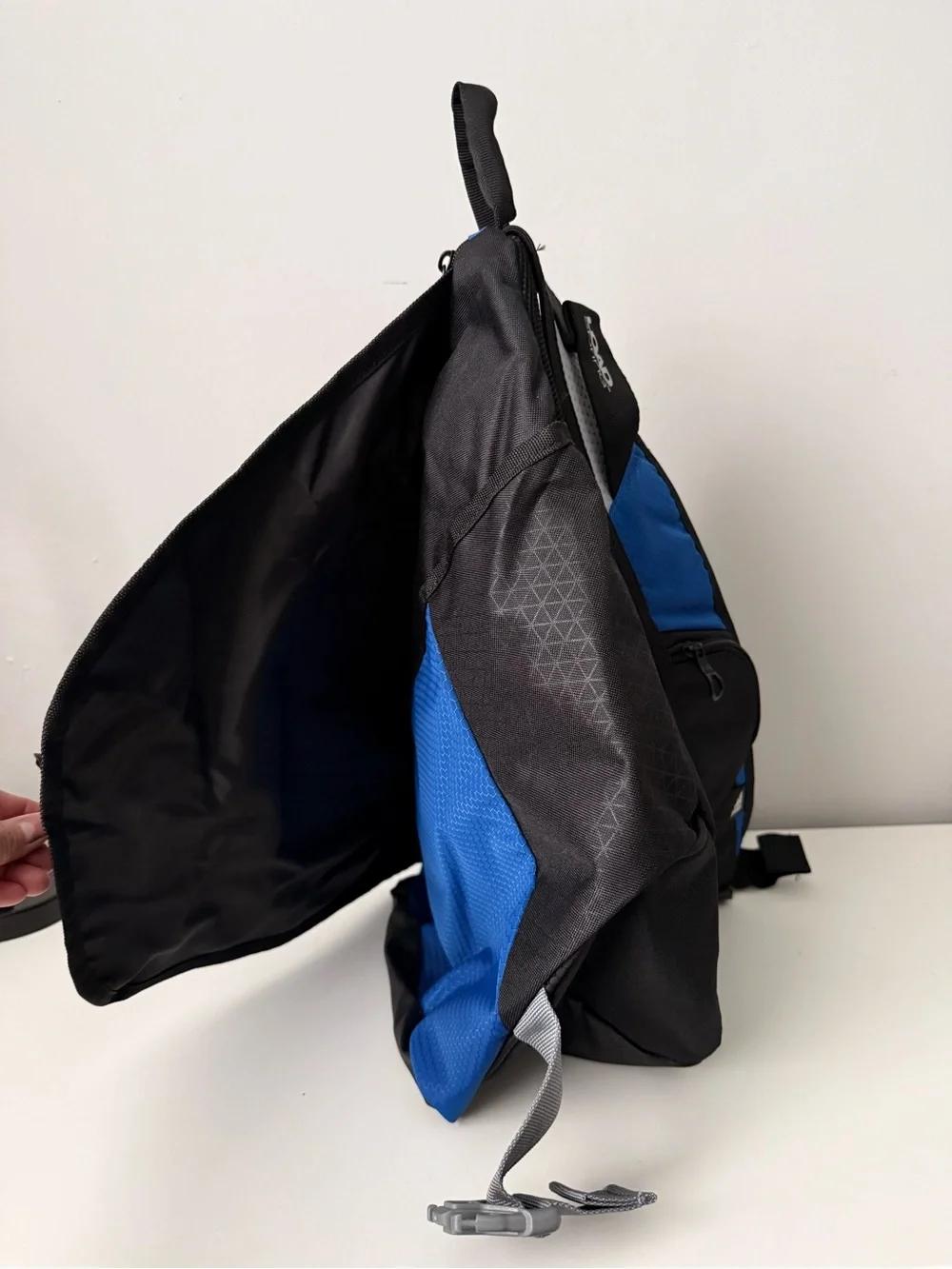adidas Blue and Black Single-Strap Sling Backpack